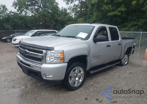 2011 Chevrolet Silverado 1500 Lt из США, поврежденный, VIN 3GCPKSE39BG101348